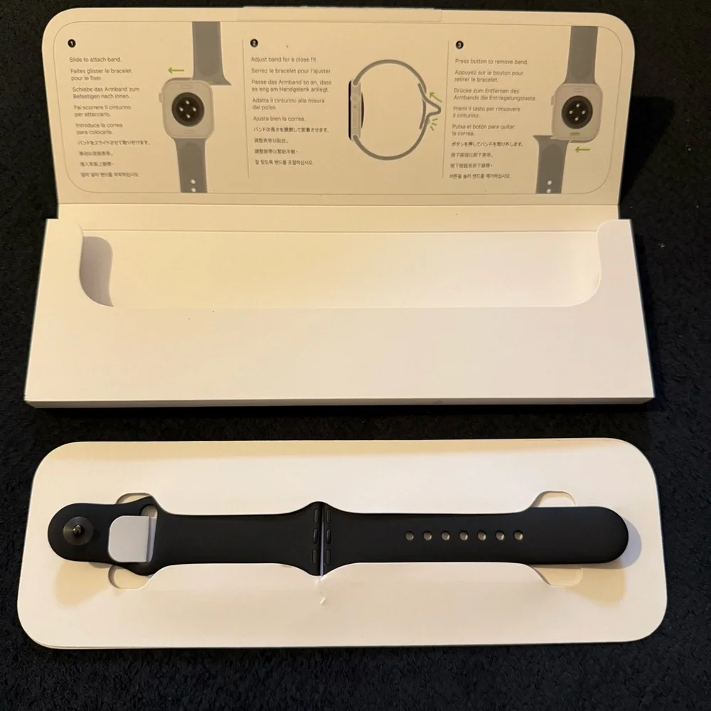Apple Black Smart Watch Band